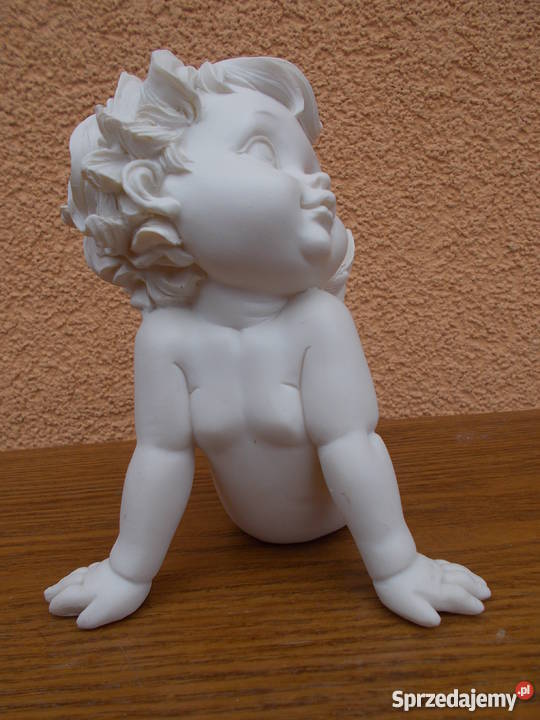 Anioł aniołek amor WYSYŁKA biały Dom i Ogród Cybinka