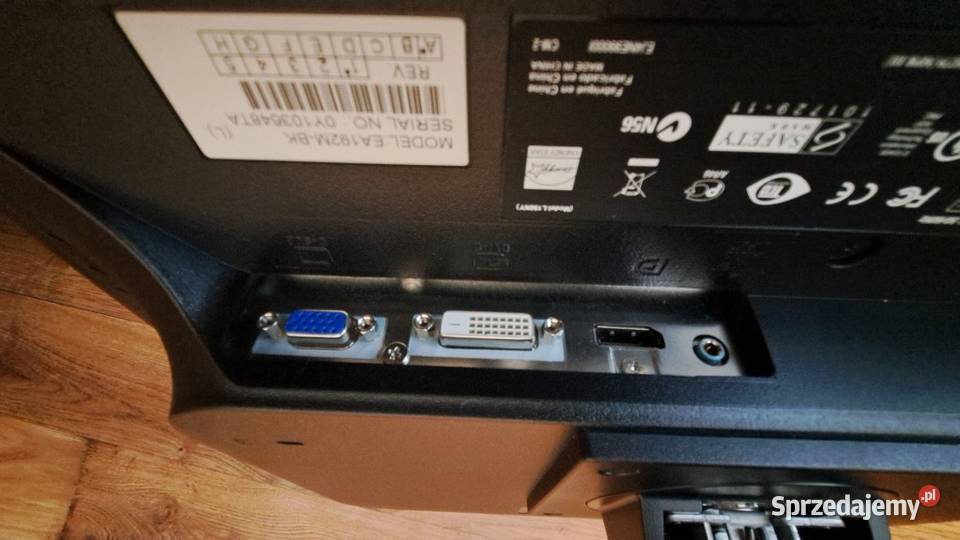 Zestaw DELL VOSTRO 260S monitor NEC EA192MBK 19 500 lubuskie