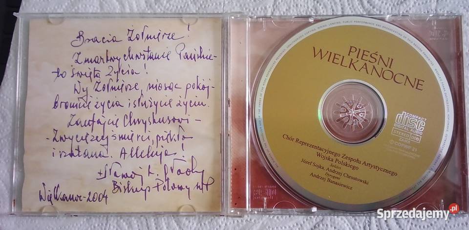 Pieśni Wielkanocne płyta cd 1 płyta