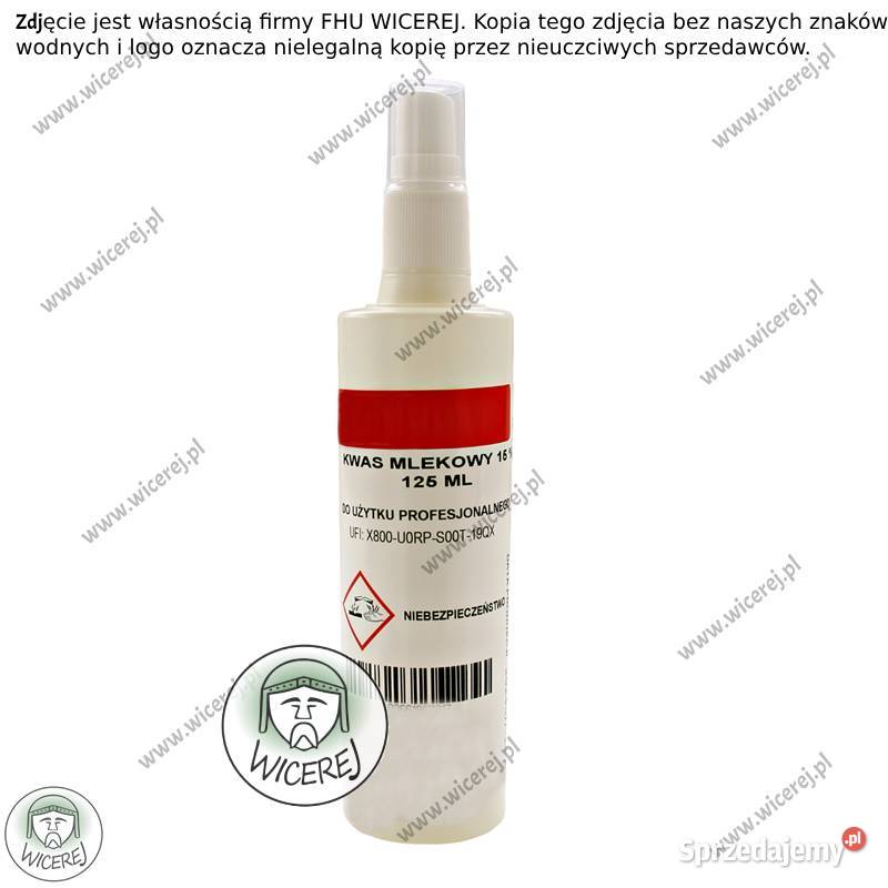Kwas mlekowy 15 125ml w SPRAYU Gotowy do użycia Pozostałe podkarpackie Jaśliska