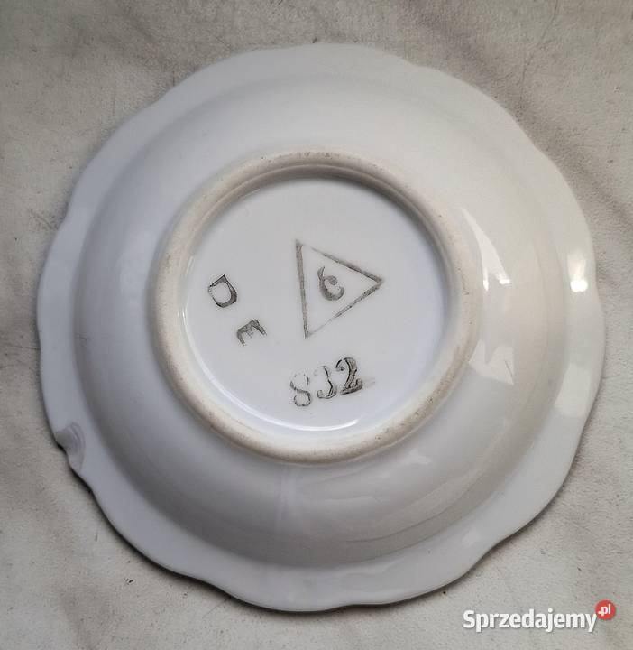 Stara Porcelanowa Paterka Ćmielów Lata XX XXX Antyki, Sztuka, Kolekcje Gliwice sprzedam