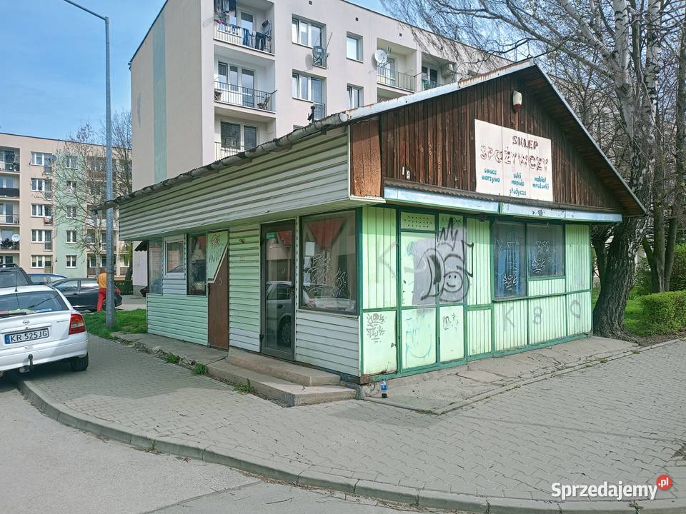 Kiosk warsztat magazyn paczkomat Proszowice sprzedam