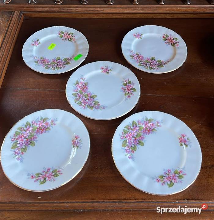 Talerzyk deserowy Paragony Anglia C Porcelana i szkło Gdańsk