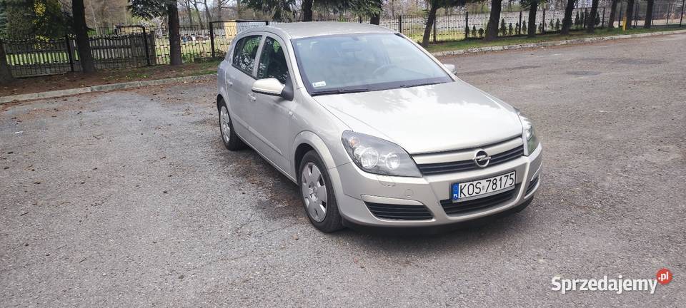 Opel Astra h 16 benzyna 252000km małopolskie Oświęcim sprzedam