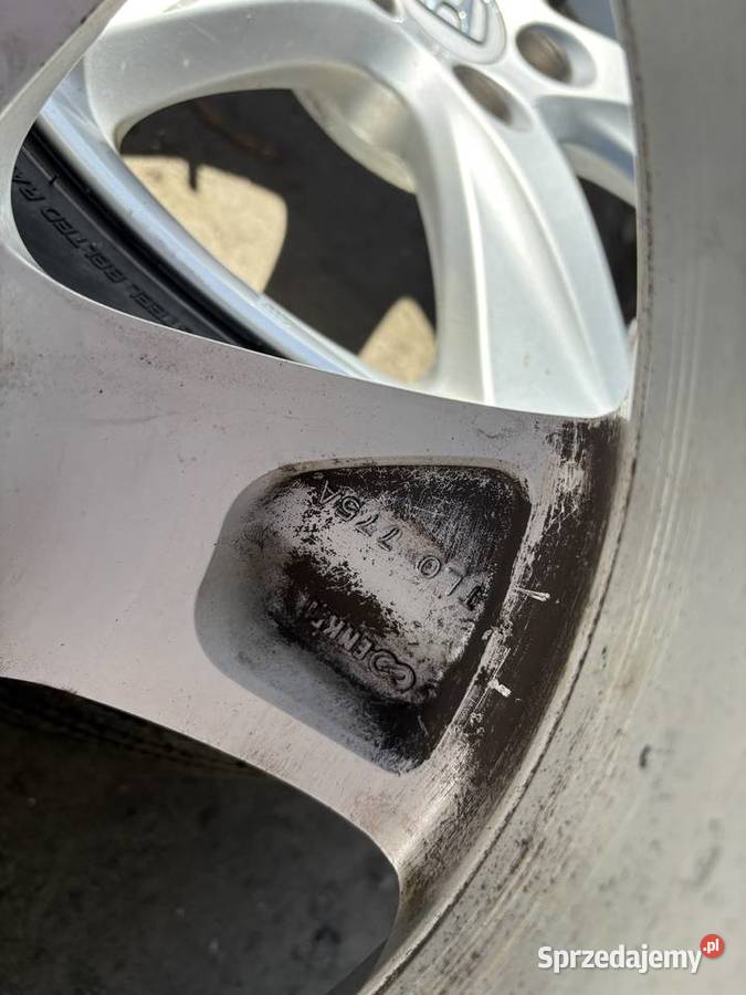Felgi opony koła TLO 775A 5X1143 17 Honda accord Motoryzacja dolnośląskie Jelcz-Laskowice sprzedam