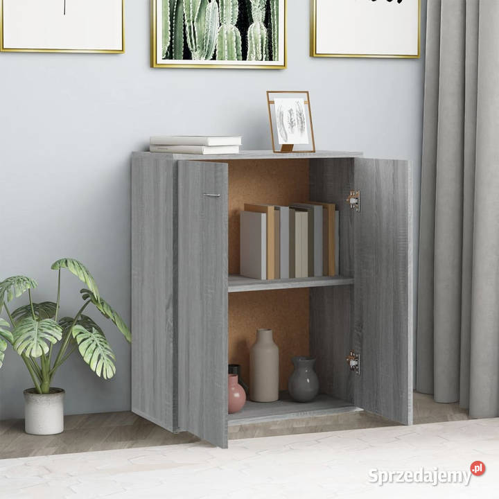 Szafka szary dąb sonoma 60x30x75 materiał mazowieckie Warszawa sprzedam