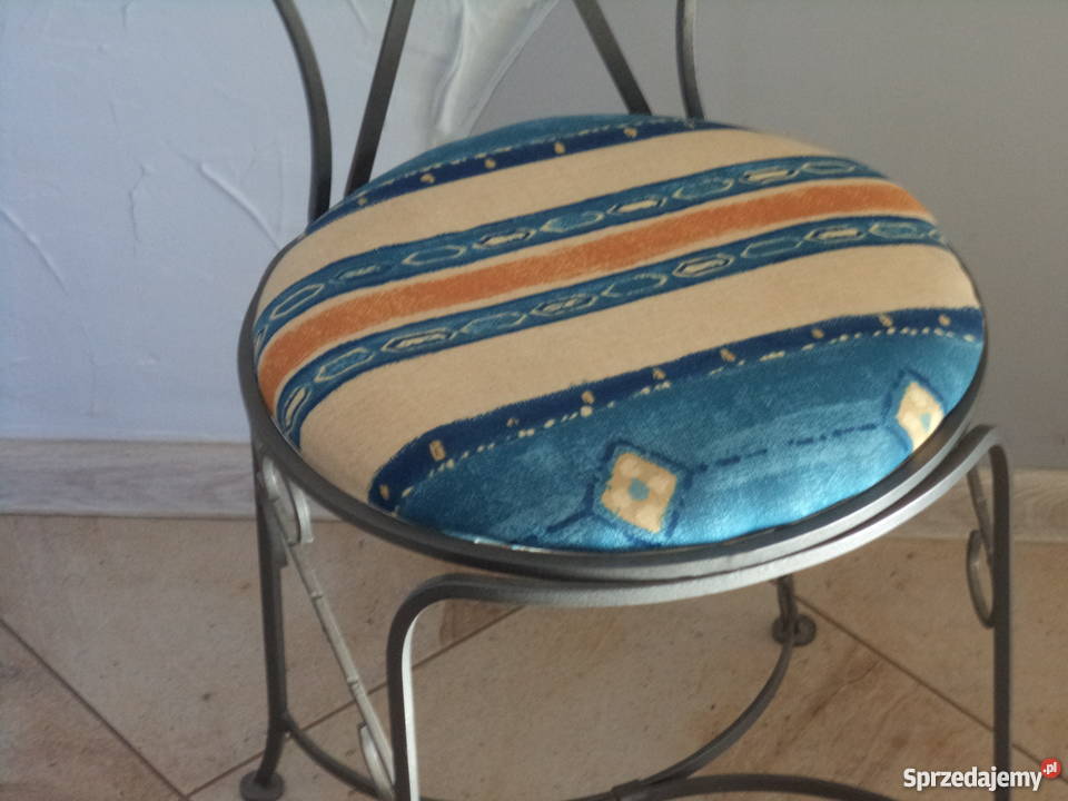 Krzesło metalowe śląskie Góra