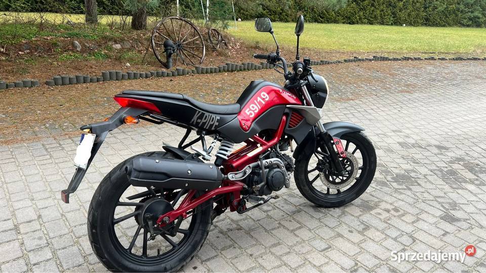 kymco k pipe 125 pół automat mały przebieg Motoryzacja pomorskie Łąg sprzedam