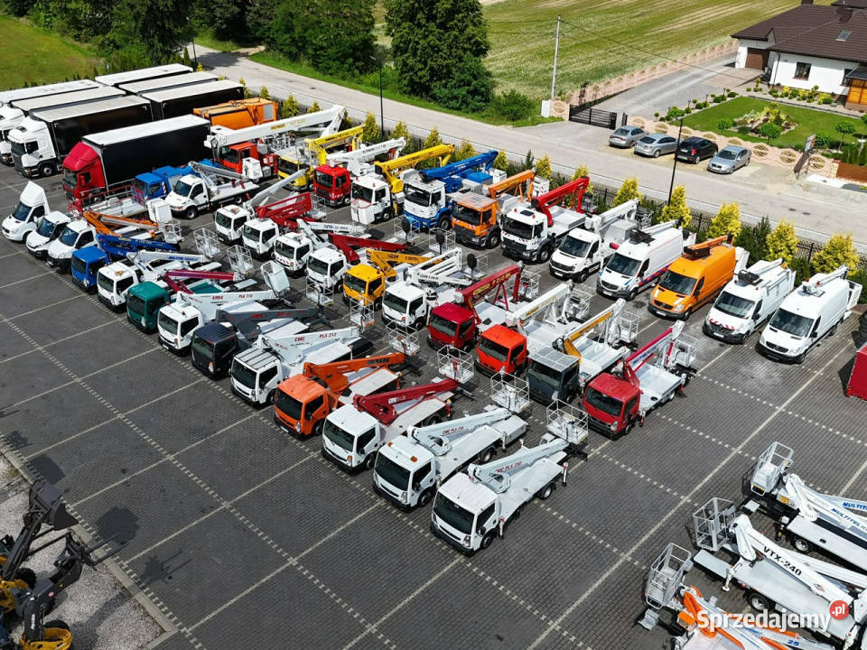 Nissan Zwyżka Podnośnik Koszowy 4X4 CABSTAR pierwszy właściciel Widełki
