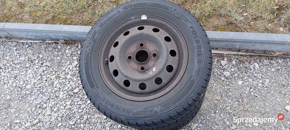 Felgi opony komplet Hyundai i10 4x100 155 70 r13 Jarosław sprzedam