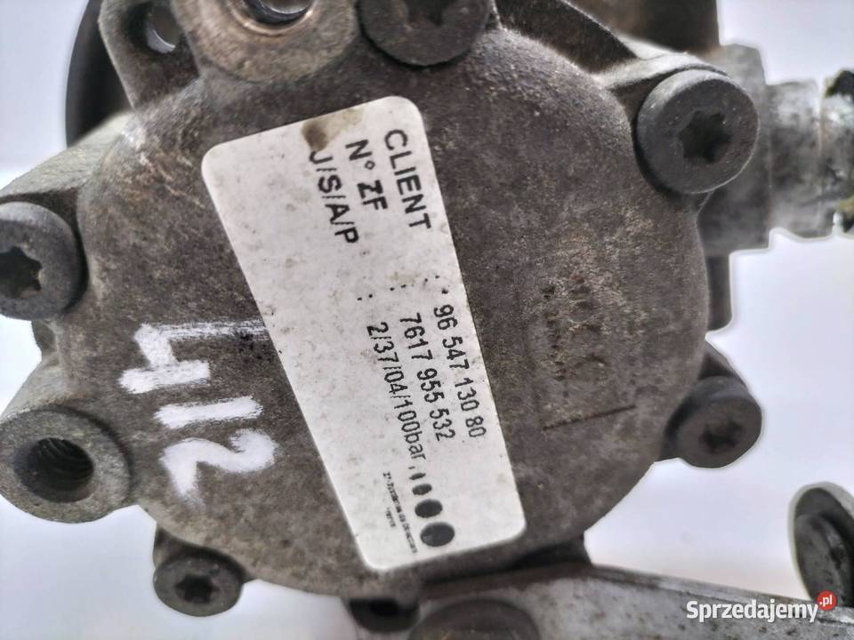 POMPA WSPOMAGANIA 9654713080 18 16V Peugeot 407