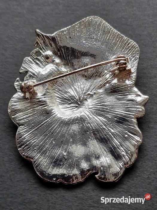 BROSZKA KOSTIUMOWA W STYLU ART DECO SANTA CLAUS Częstochowa sprzedam