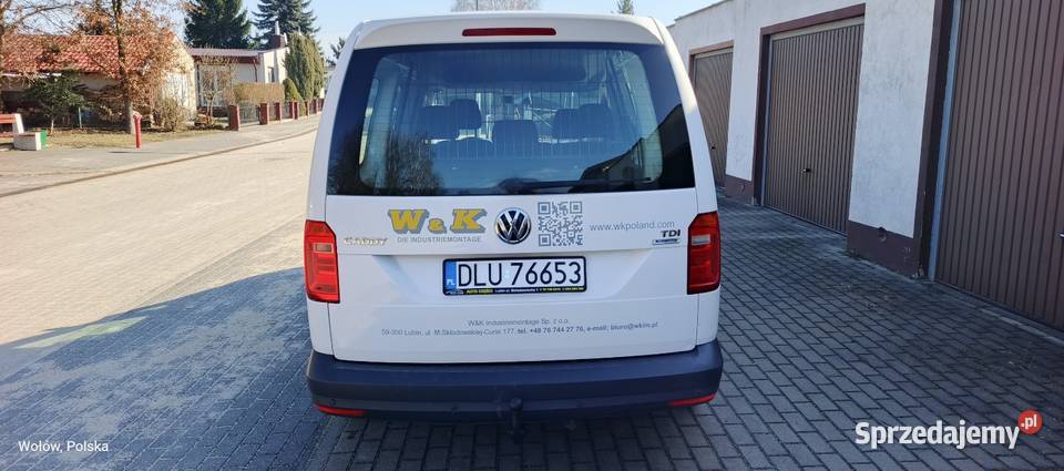 Volkswagen Caddy 2016 Long 5 osobowy manualna sprzedam