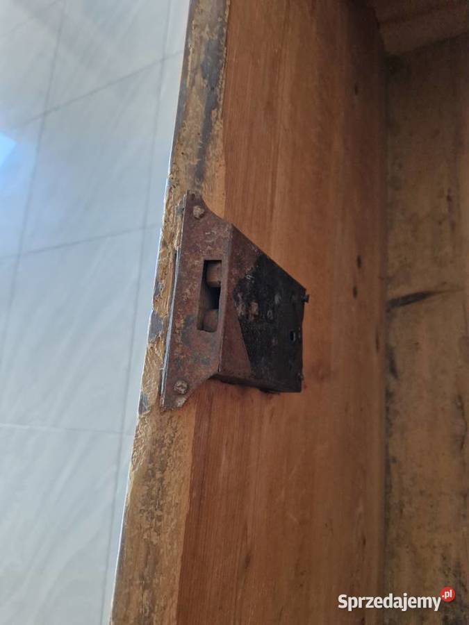 Skrzynia malowana ludowa z 1846 roku 75cm