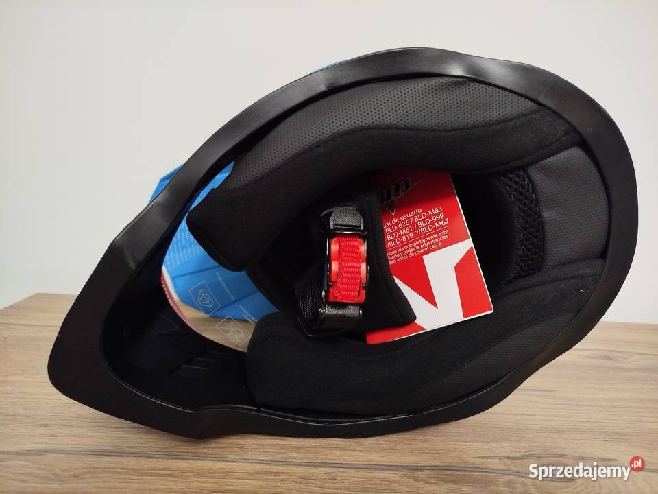 Kask Motocyklowy z Szybą Cross Quad MTB rozmiar śląskie Częstochowa