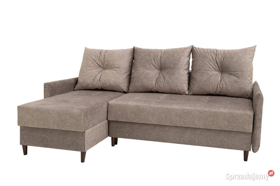 Narożnik Tapicerowany Mały Beżowy LOFT Rzeszów