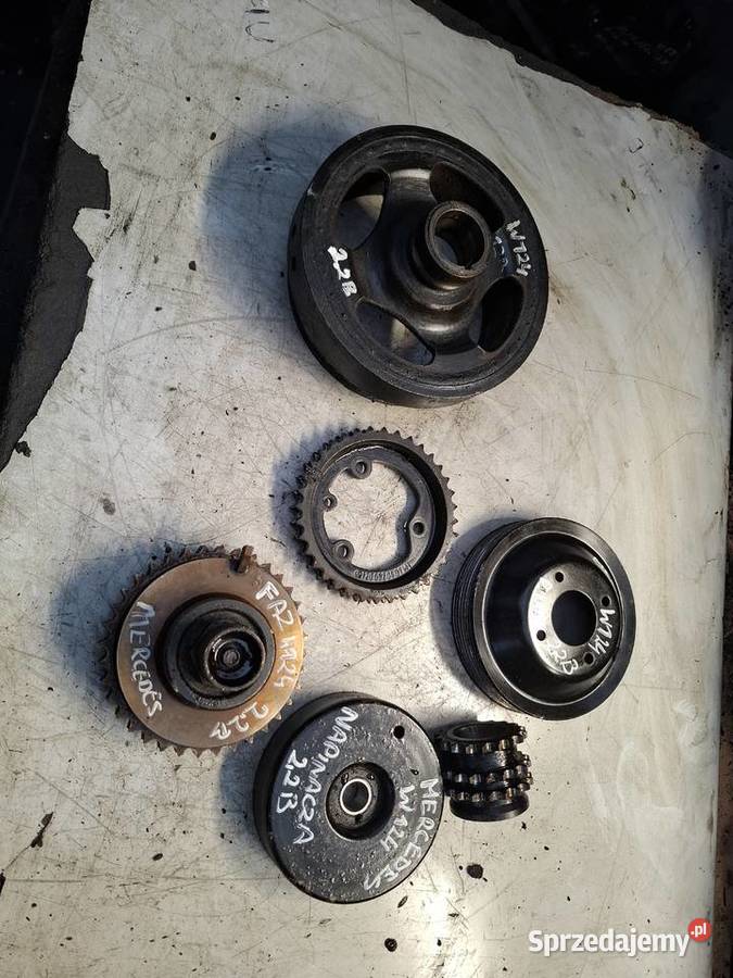 MERCEDES W124 22 B koło pasowe wału pompy osobowe świętokrzyskie Kielce