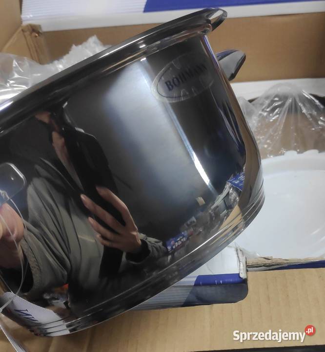 Garnki Komplet garnków 22 el Bohmann II gatunek łódzkie Łódź