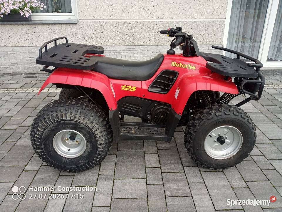 Niemiecki Quad Motortek 125 nowy czterosuwowy Brzozów