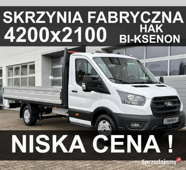 Ford Transit Skrzynia fabryczna 4200x2100 Super klimatyzacja Szczecinek sprzedam