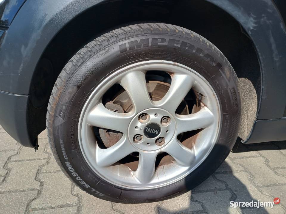 Kultowy Mini Cooper 14 aluminiowe felgi Szczecin