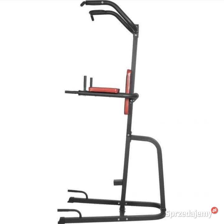 Duży stacjonarny drążek do podciągania i DIP Poznań