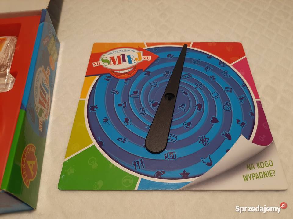 Nie śmiej się gra planszowa wersja familijna Czeladź