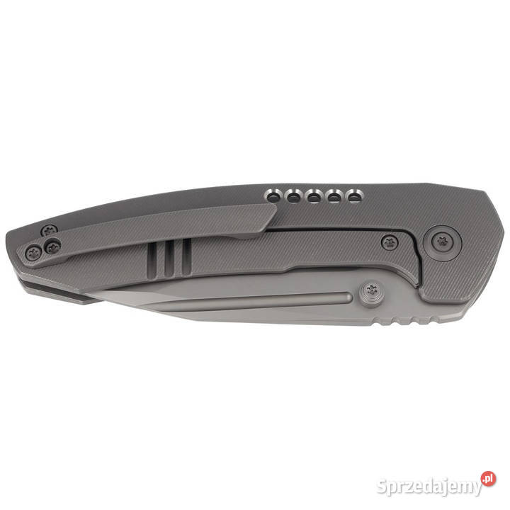 Nóż składany WE Knife Trogon Gray Titanium