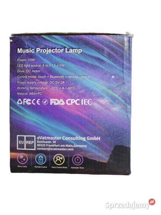 Music Lampa Projektor Pozostałe Zawiercie