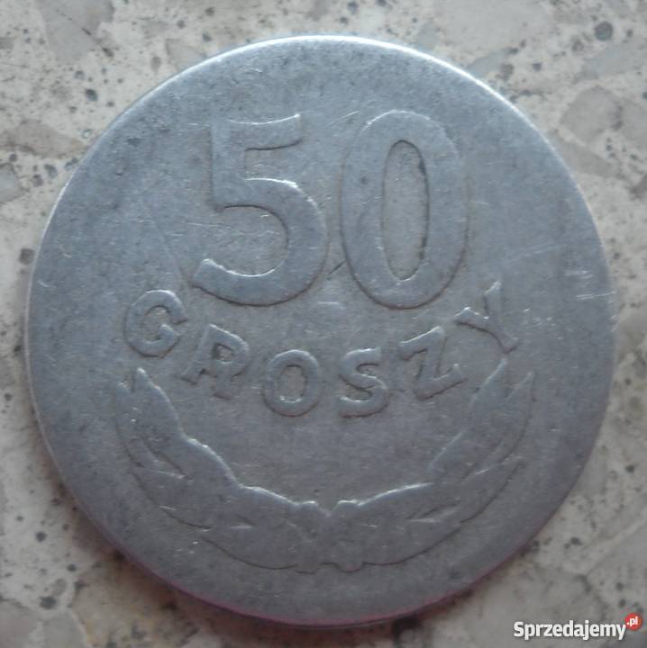 POLSKA50 GROSZY1949 r bzAL Numizmatyka Legionowo