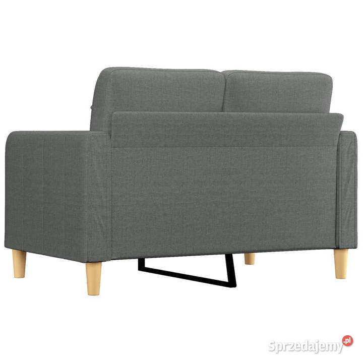 Sofa 2osobowa ciemnoszara 120 tapicerowana Sofy i kanapy Warszawa
