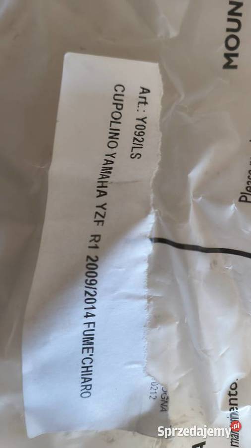 SZYBA OWIEWKA YAMAHA YZF R1 FABBRI MADE IN ITALY Bielsk Podlaski