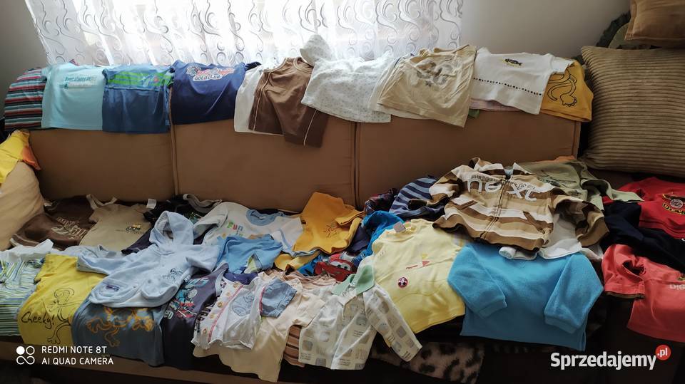 ubrania chłopięce odzież dziecięca paka 62 do 86 wielkopolskie Poznań