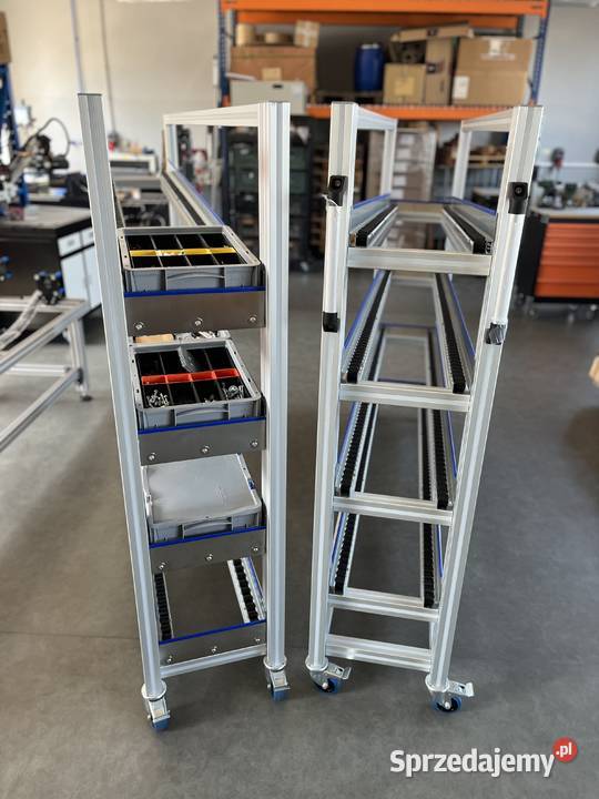 Regał przepływowy FIFO 20x Euro 300x400 małopolskie Niedomice