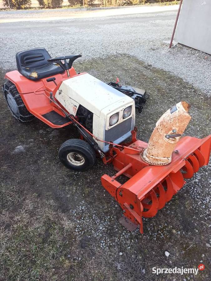 Traktorek kosiarka odśnieżarka