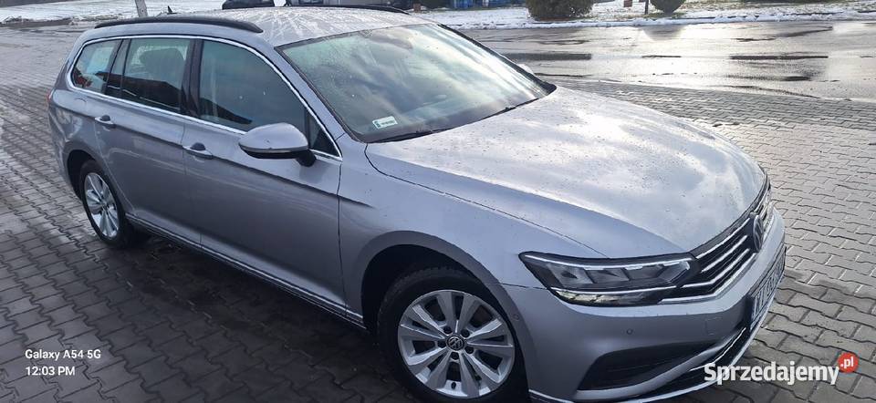 Wv Passat B8 DSG z 2022r SALON POLSKA kurtyny powietrzne Lelów