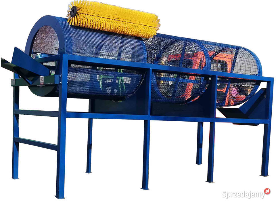PRZESIEWACZ BĘBNOWY 900mm do Ziemi Granulatu nieuszkodzony Złotów