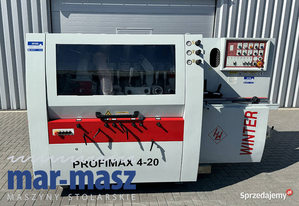 Strugarka czterostronna WINTER Profimax 420 Produkcja Sierakowska Huta