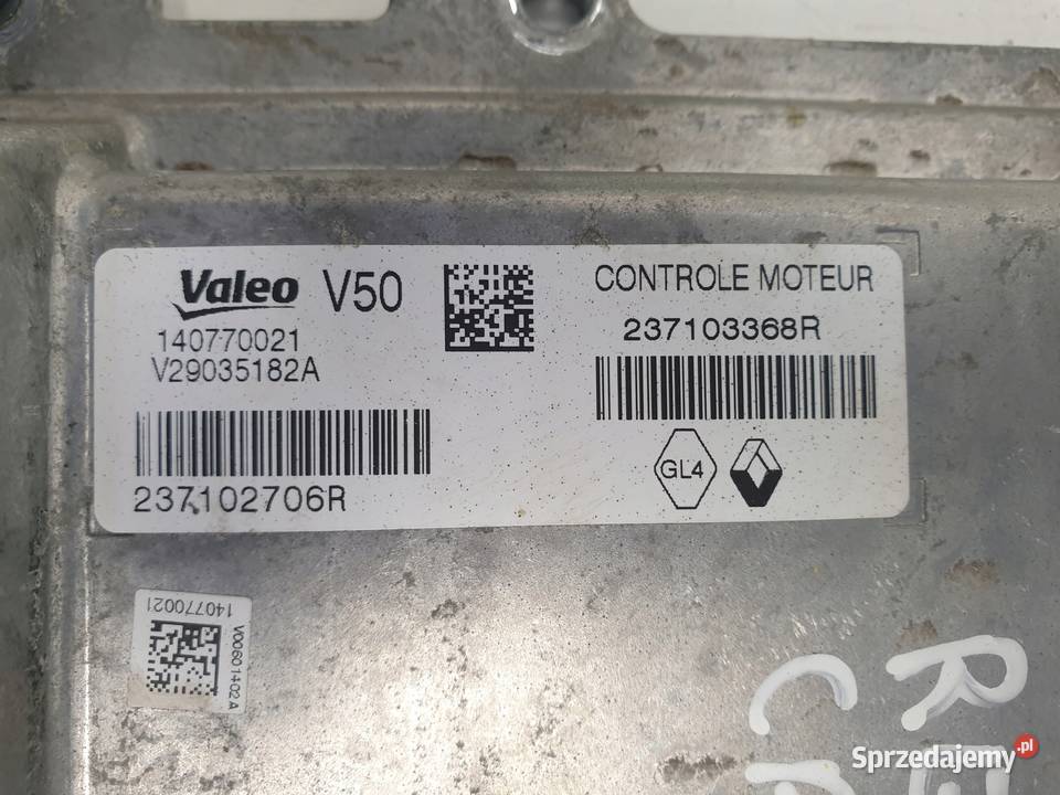 Renault Captur 09 TCe STEROWNIK SILNIKA komputer