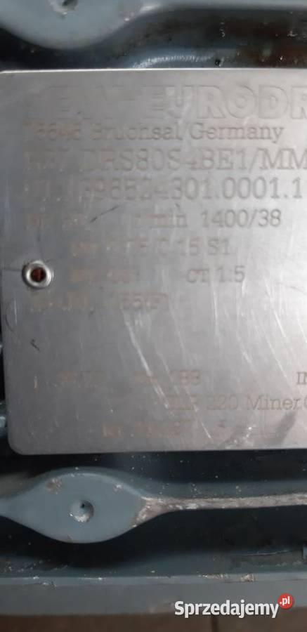 Motoreduktor 075 kW z falownikiem Produkcja wielkopolskie Leszno