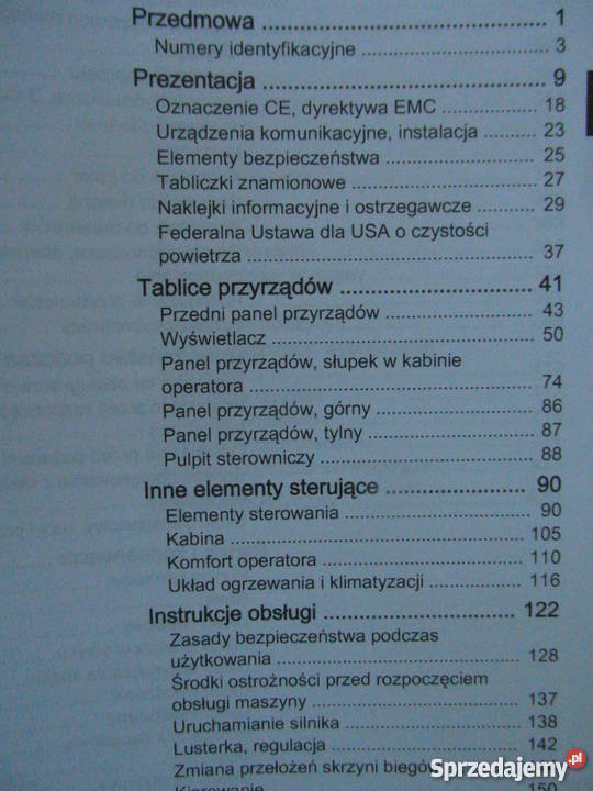 dtr INSTRUKCJA OBSŁUGI VOLVO EC 380 DNL i inne Szczecin sprzedam