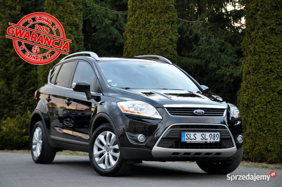 Ford Kuga 20TDCI140PanoramaSkóry2xParktronikI kurtyny powietrzne Ostrów Mazowiecka