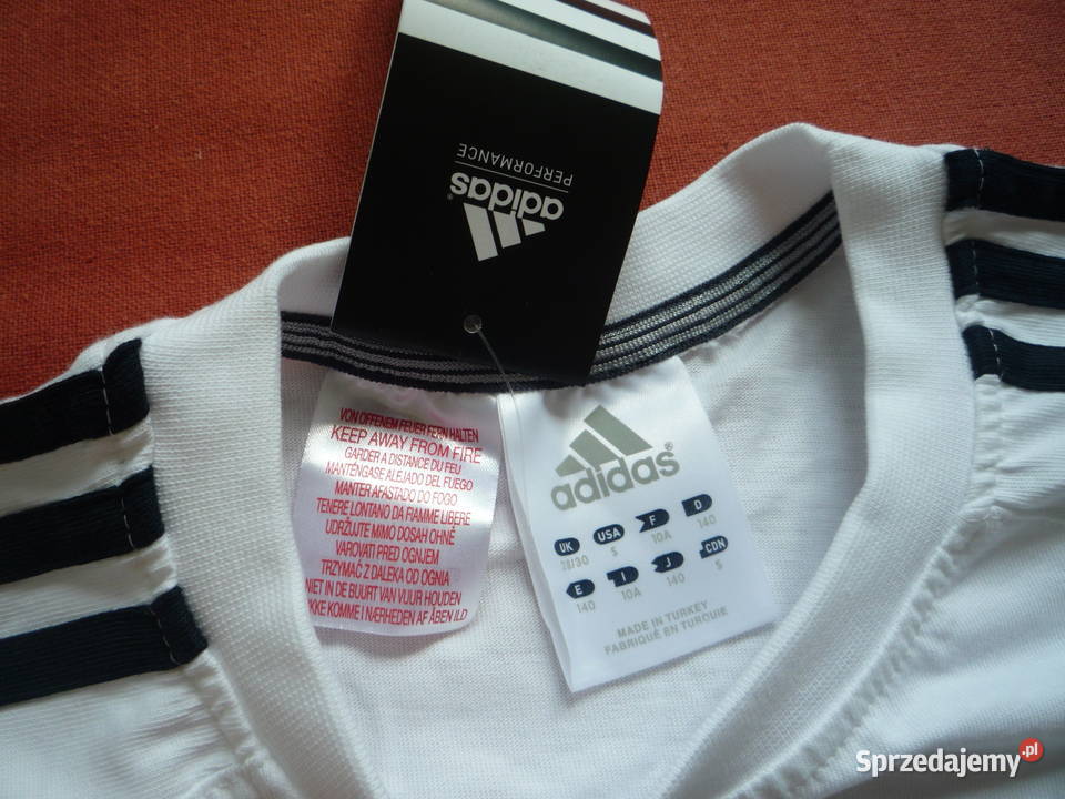 Nowy Adidas 140 Komplet Koszulka Spodenki Szorty Komplety i zestawy Odzież