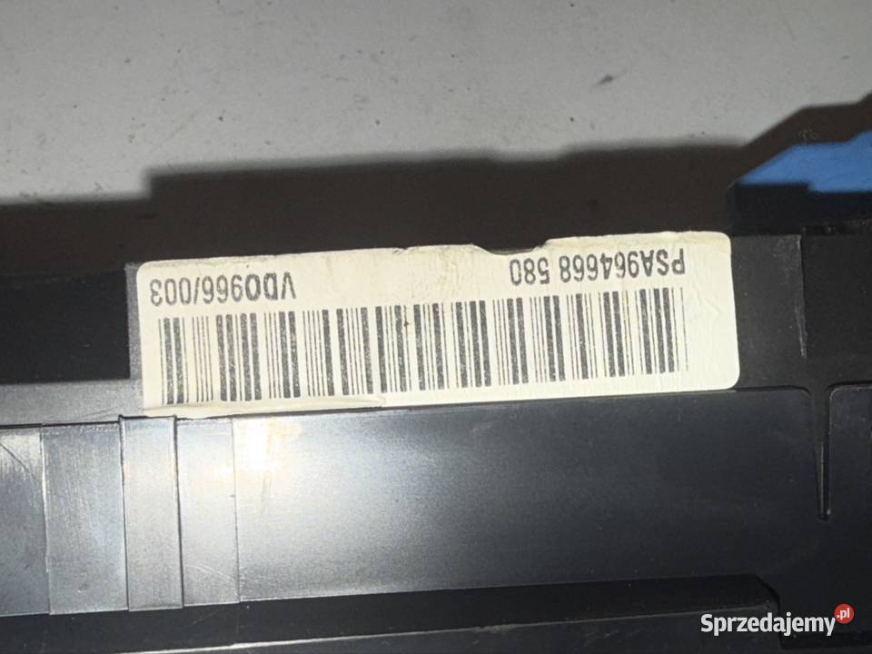 Licznik zegary Citroen Xsara Picasso 288 osobowe Ostrów Wielkopolski