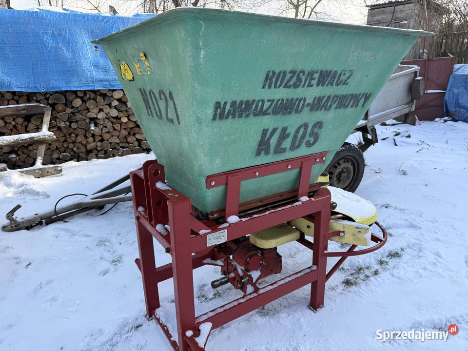 Rozsiewacz nawozowy kłos motyl do wapna soli lubelskie Kraśnik
