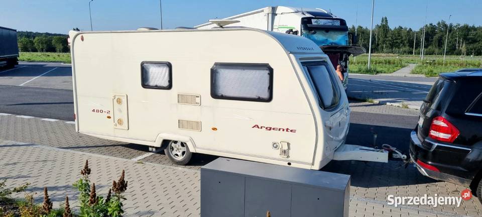 Przyczepa kempingowa Argente 4802 Rok produkcji 2007 Wałbrzych