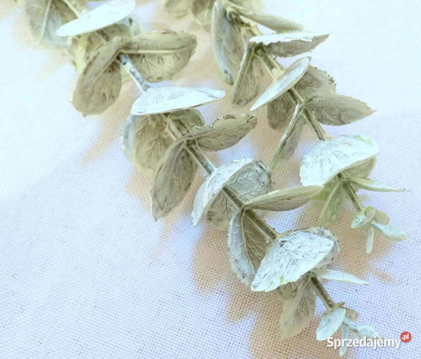 Dekoracja gałązka eukaliptusa ozdobna zielona 44 Dekoracje i ozdoby śląskie Siewierz