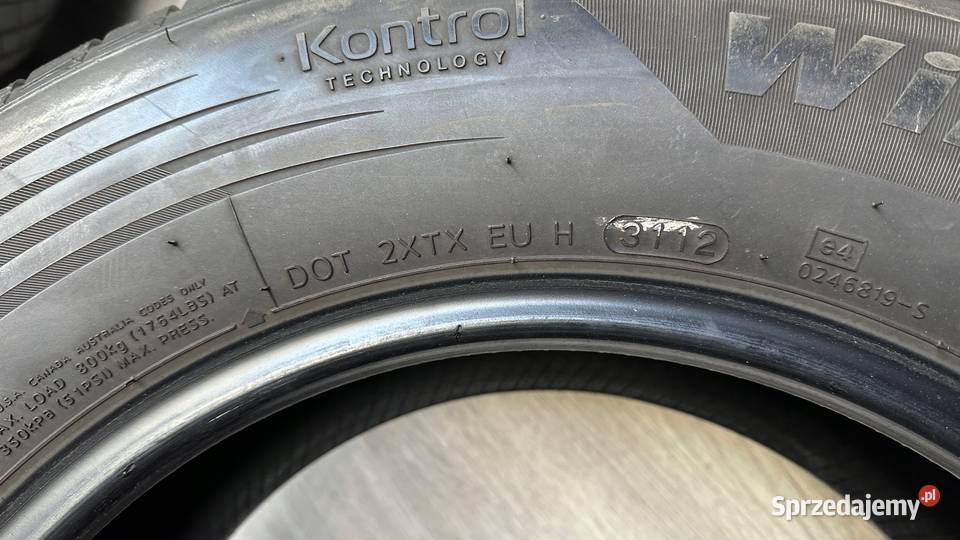 2X OPONY ZIMA HANKOOK WINTER ICEPT EVO 21570R16 Gorzów Wielkopolski sprzedam
