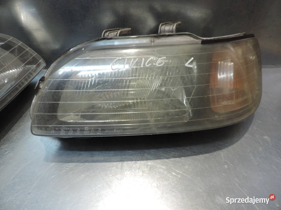 HONDA CIVIC VI LAMPA LEWY PRZÓD Części samochodowe Nowy Sącz