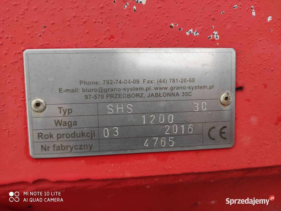 Brona talerzowa Grano Shark 30 talerze 560 3m